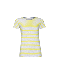 T-SHIRT FEMME RAYE 150G "MILES" - T-shirts personnalisés - SIP19