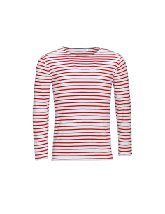 T-SHIRT HOMME RAYE 150G "MARINE" - T-shirts personnalisés - SIP19