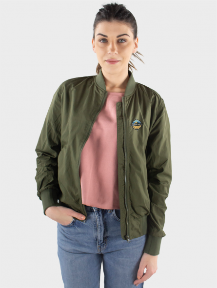 VESTE BOMBER FEMME PERSONNALISABLE NYLON "MURDA"