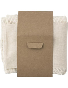 Set de 3 sacs filet en coton à personnaliser "LEEKY" | SIP19