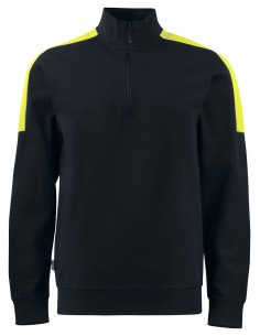 Sweat de travail 1/4 zip personnalisable pour homme 320G "SIVAN" | SIP19