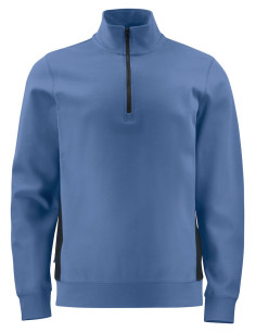 Sweat de travail 1/4 zip personnalisable pour homme 320G "SIVAN" | SIP19