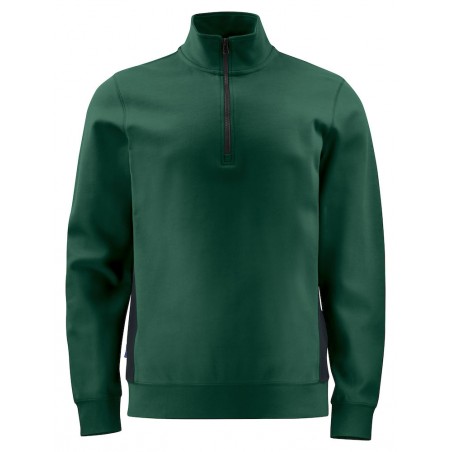Sweat de travail 1/4 zip personnalisable pour homme 320G "SIVAN" | SIP19