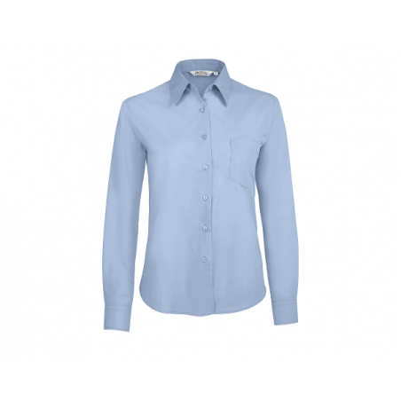 Chemise femme en popeline personnalisable 105G "EXECUTIVE" | SIP19
