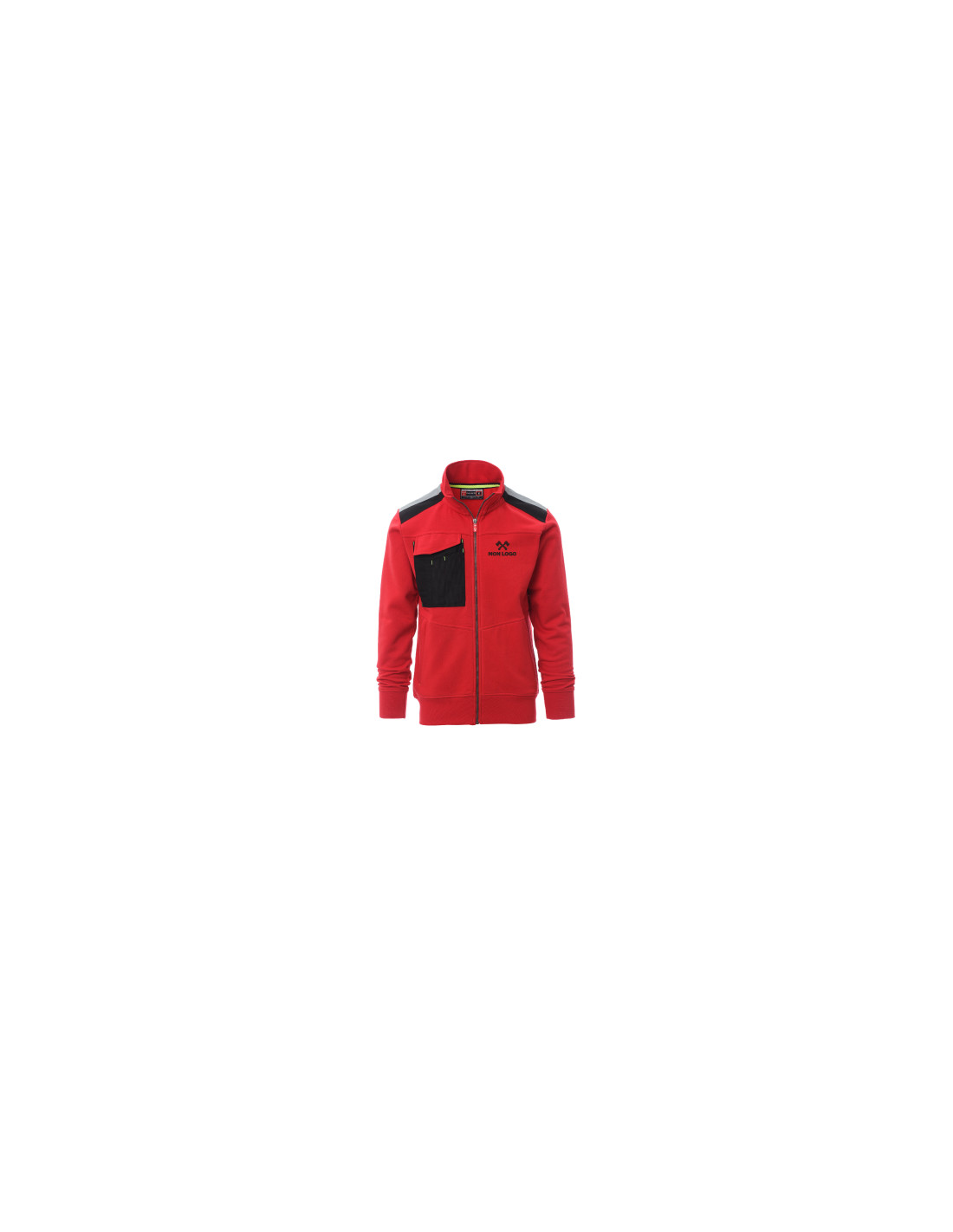 Sweat de travail zippé personnalisable 300G "WORK 2.0" | SIP19