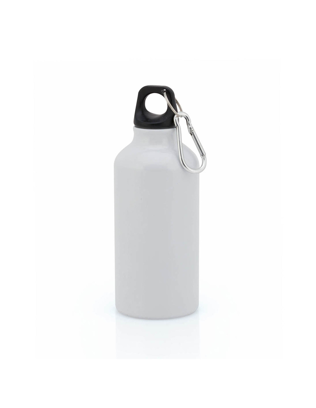 Gourde personnalisable étanche avec mousqueton 400 ml "ALCHY" | SIP19