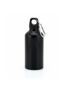 Gourde personnalisable étanche avec mousqueton 400 ml "ALCHY" | SIP19