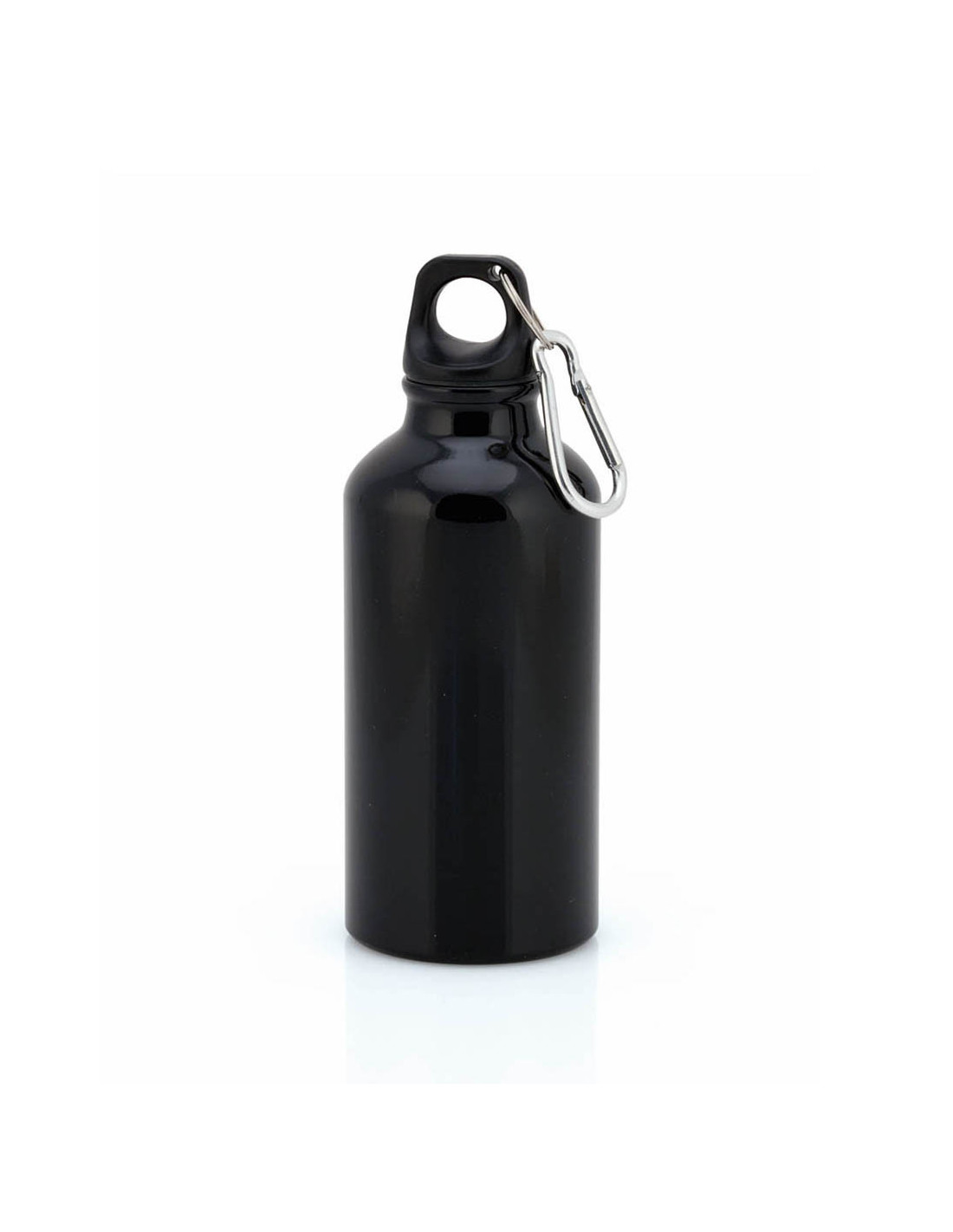 Gourde personnalisable étanche avec mousqueton 400 ml "ALCHY" | SIP19