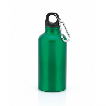 Gourde personnalisable étanche avec mousqueton 400 ml "ALCHY" | SIP19