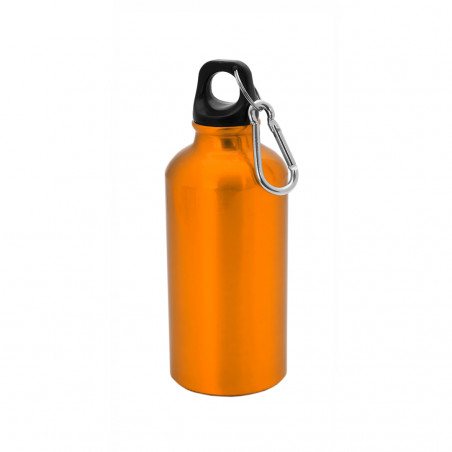 Gourde personnalisable étanche avec mousqueton 400 ml "ALCHY" | SIP19