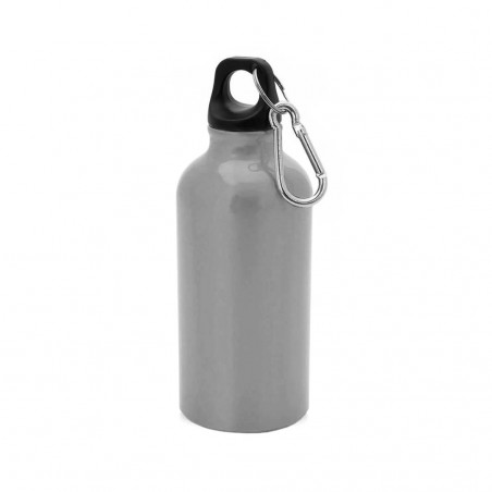 Gourde personnalisable étanche avec mousqueton 400 ml "ALCHY" | SIP19