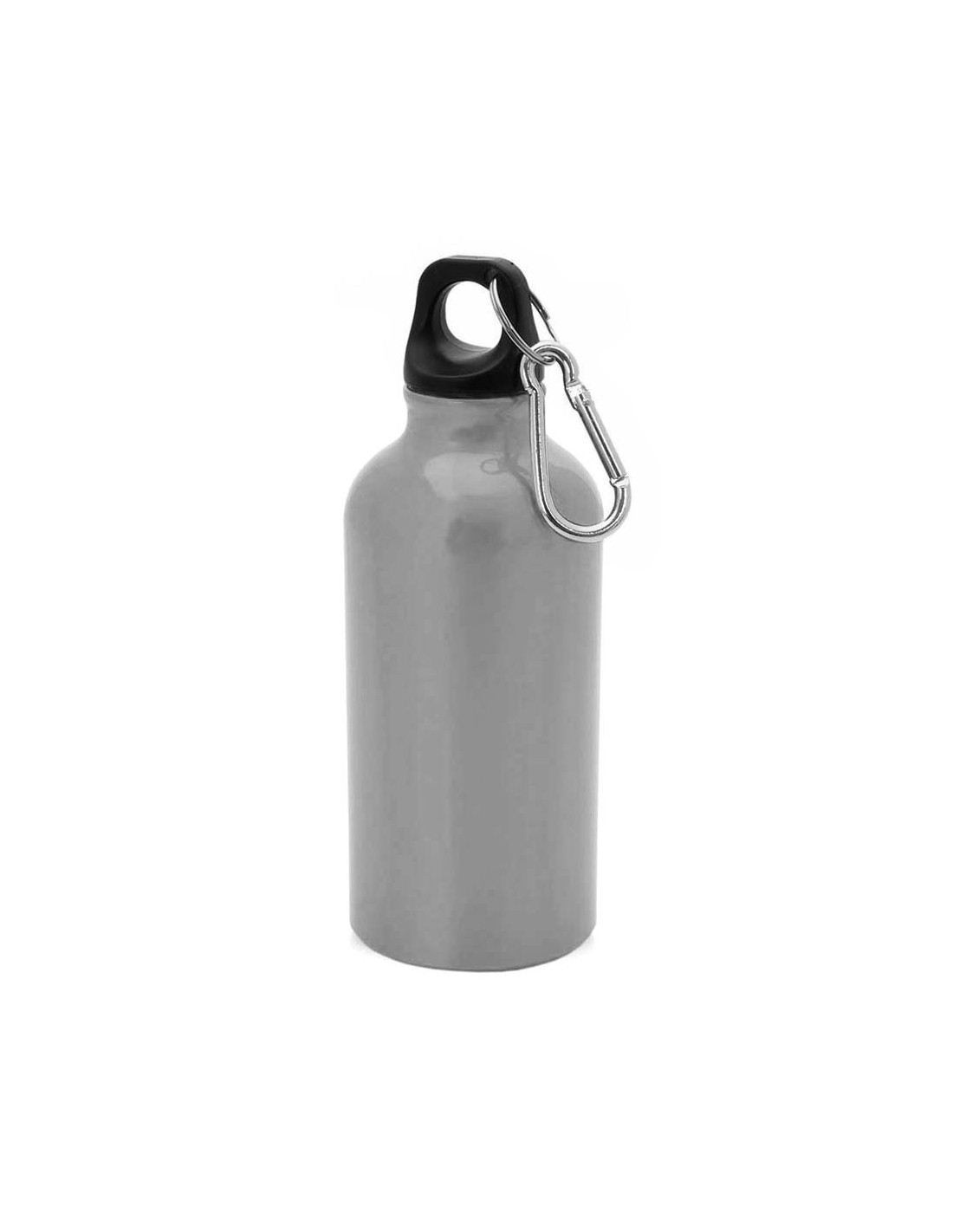 Gourde personnalisable étanche avec mousqueton 400 ml "ALCHY" | SIP19
