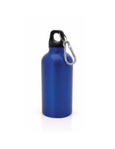 Gourde personnalisable étanche avec mousqueton 400 ml "ALCHY" | SIP19