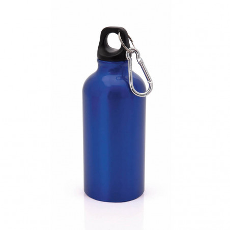 Gourde personnalisable étanche avec mousqueton 400 ml "ALCHY" | SIP19