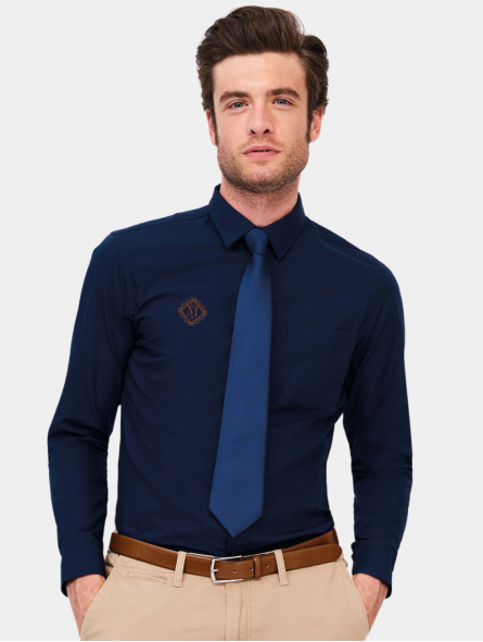 CHEMISE HOMME PROMOTIONNELLE EN POPELINE 105G "BALTIMORE FIT"