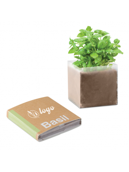 SAC PERSONNALISÉ DE GRAINES DE BASILIC "BASIL"