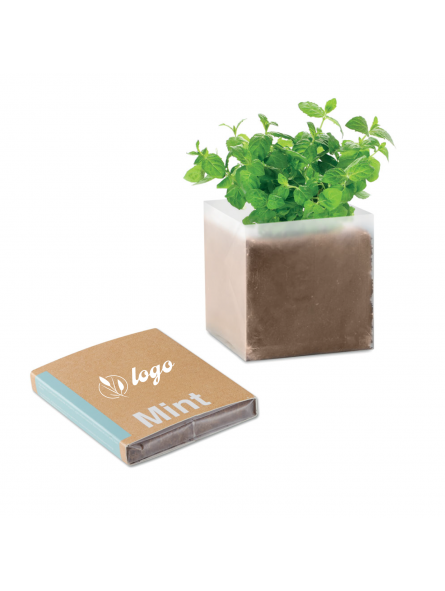 SAC PERSONNALISABLE DE GRAINES DE MENTHE "MINT"