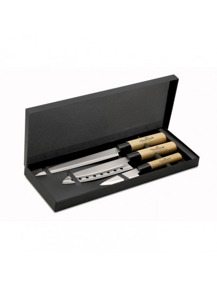 SET DE COUTEAUX JAPONAIS À PERSONNALISER "TAKI"
