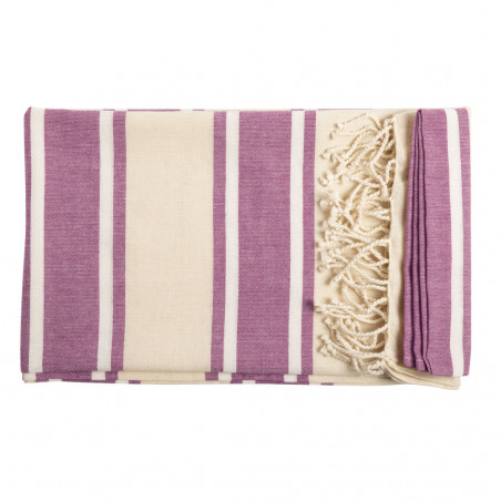 Fouta personnalisée en coton bio 110g "YISTAL" |SIP19