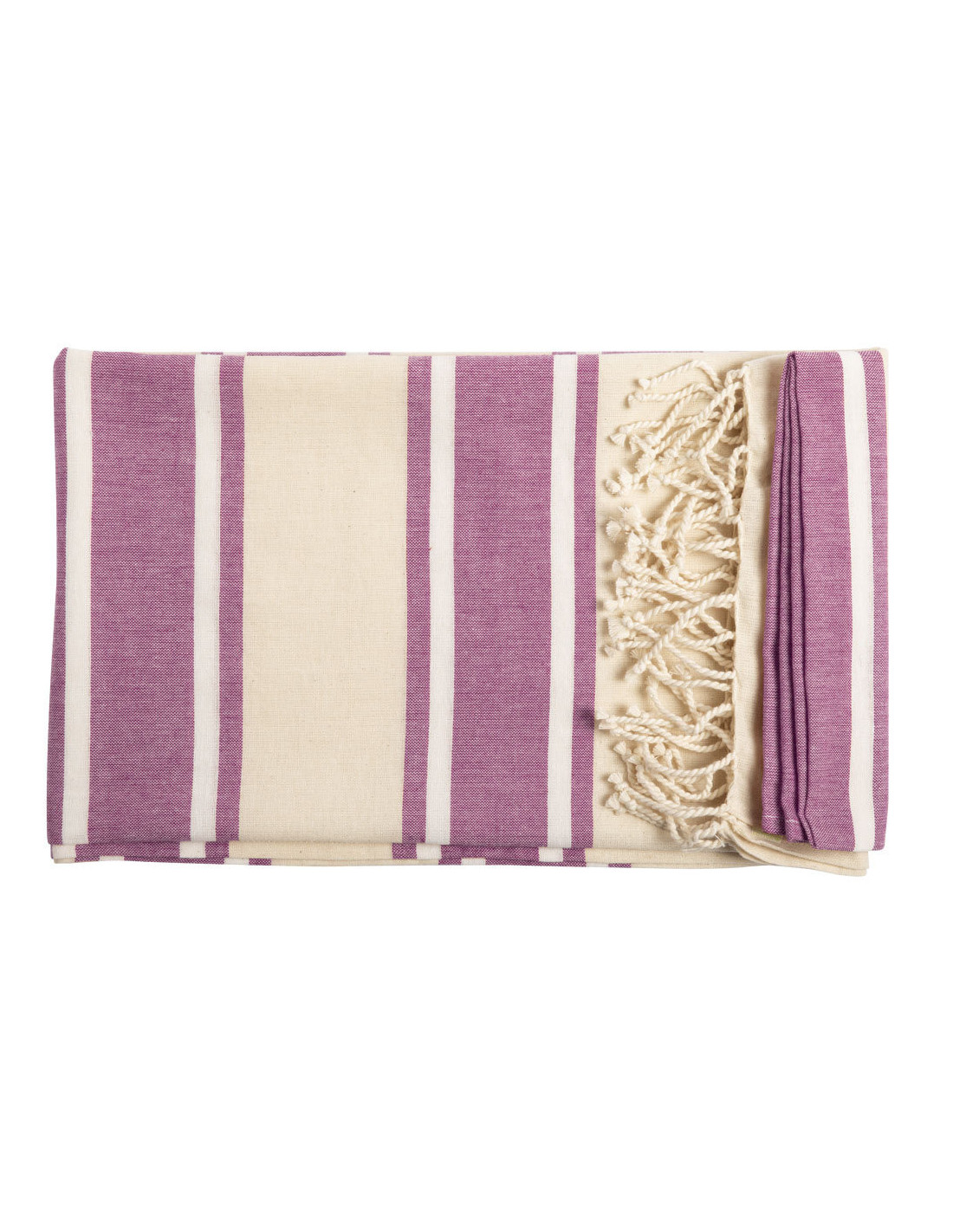 Fouta personnalisée en coton bio 110g "YISTAL" |SIP19