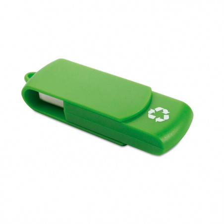 Clé USB personnalisée en plastique recyclé 8GB-16GB "KIOUS" | SIP19