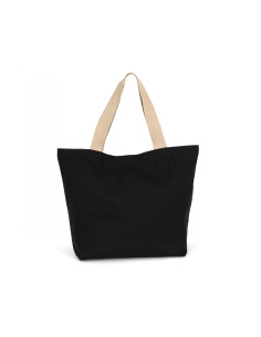 Grand sac shopping en coton recyclé à personnaliser "OBROK" | SIP19