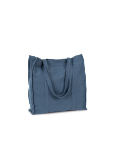 Sac personnalisable en toile tissée à la main recyclée "ZAZE" | SIP19