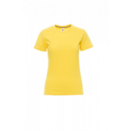T-shirt personnalisé à col rond en coton femme 190G "SUNRISE" | SIP19