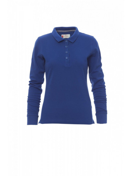 POLO MANCHES LONGUES FEMME COTON 210G "FLORENCE"