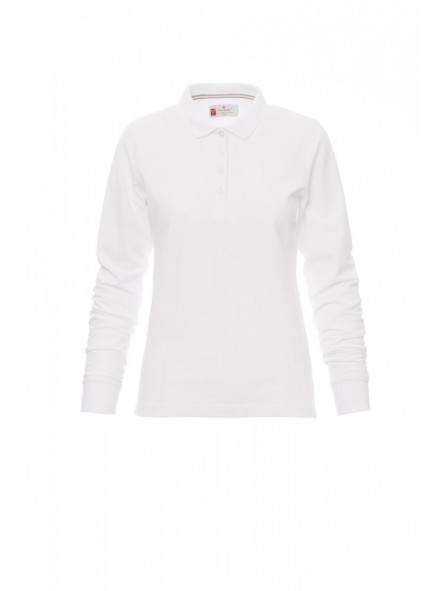 POLO MANCHES LONGUES FEMME COTON 210G "FLORENCE"