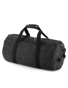 Sac polochon en toile vintage personnalisable "LUCEY" | SIP19