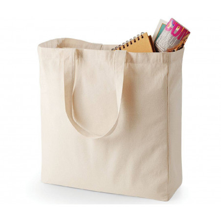 Sac shopping en toile de coton à personnaliser 400G "LYSEE" | SIP19
