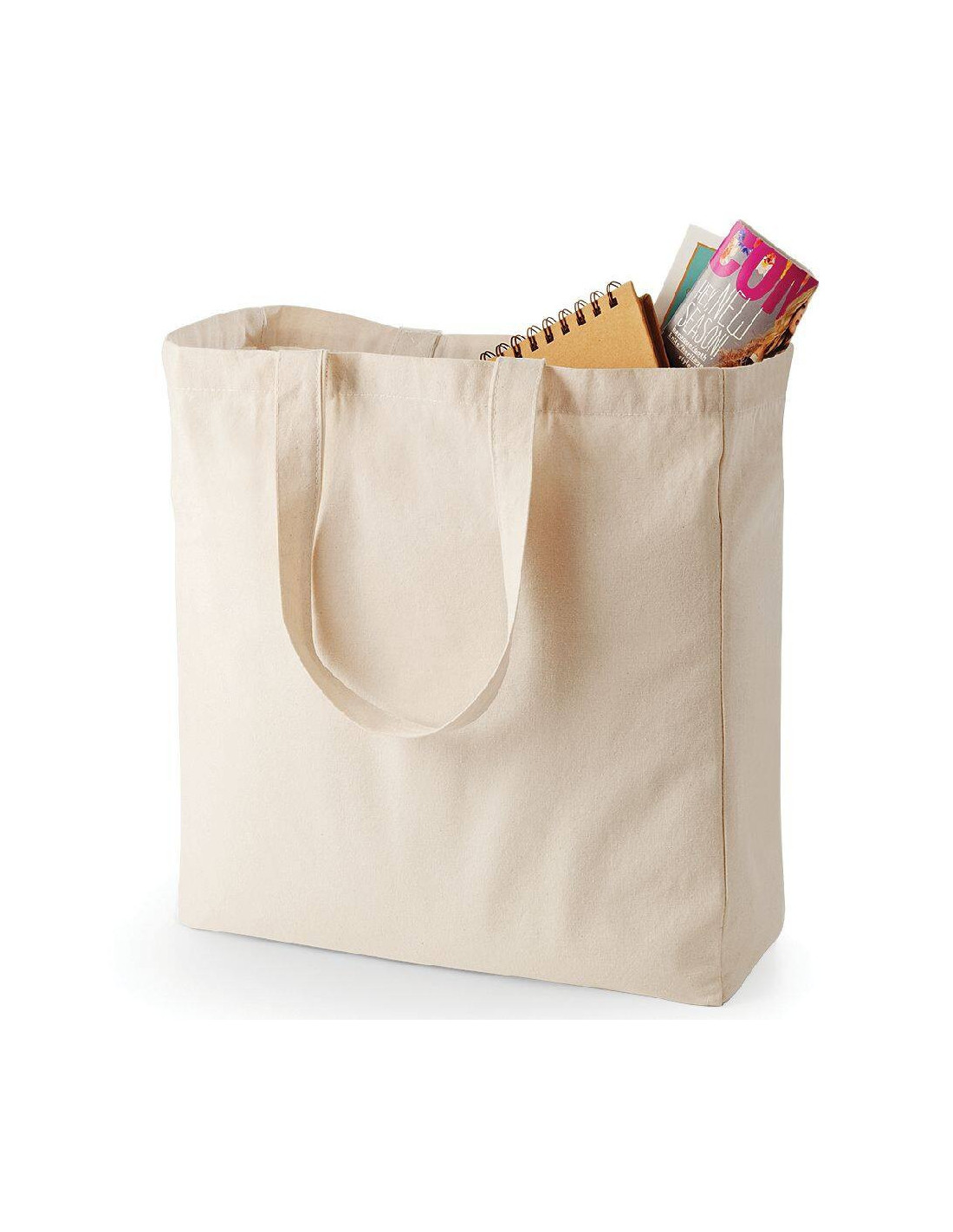 Sac shopping en toile de coton à personnaliser 400G "LYSEE" | SIP19