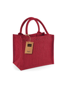 Petit sac personnalisé en toile de jute "MINI" | SIP19