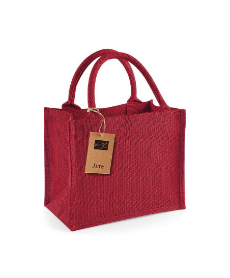 Petit sac personnalisé en toile de jute "MINI" | SIP19
