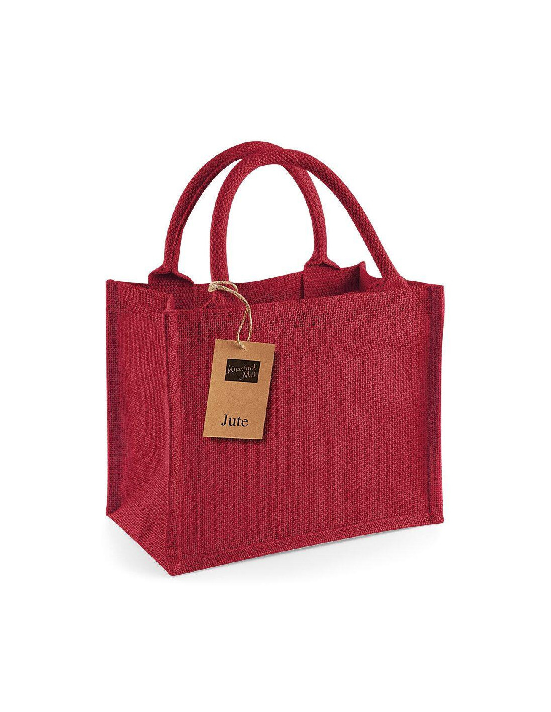 Petit sac personnalisé en toile de jute "MINI" | SIP19