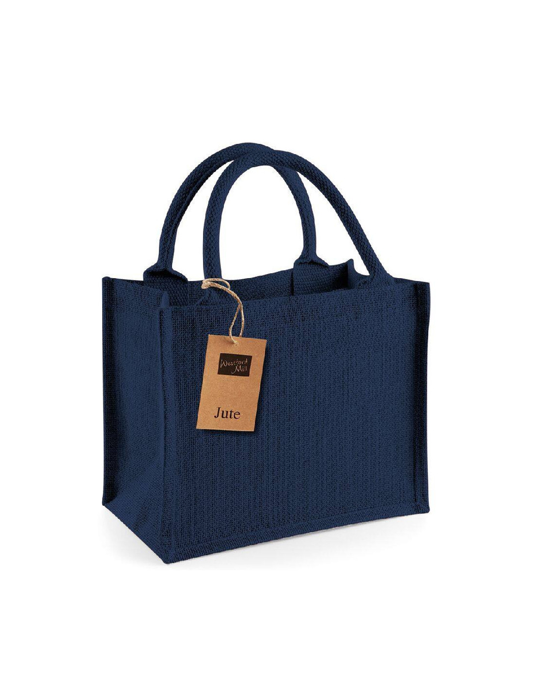 Petit sac personnalisé en toile de jute "MINI" | SIP19