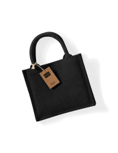 Petit sac personnalisé en toile de jute "MINI" | SIP19