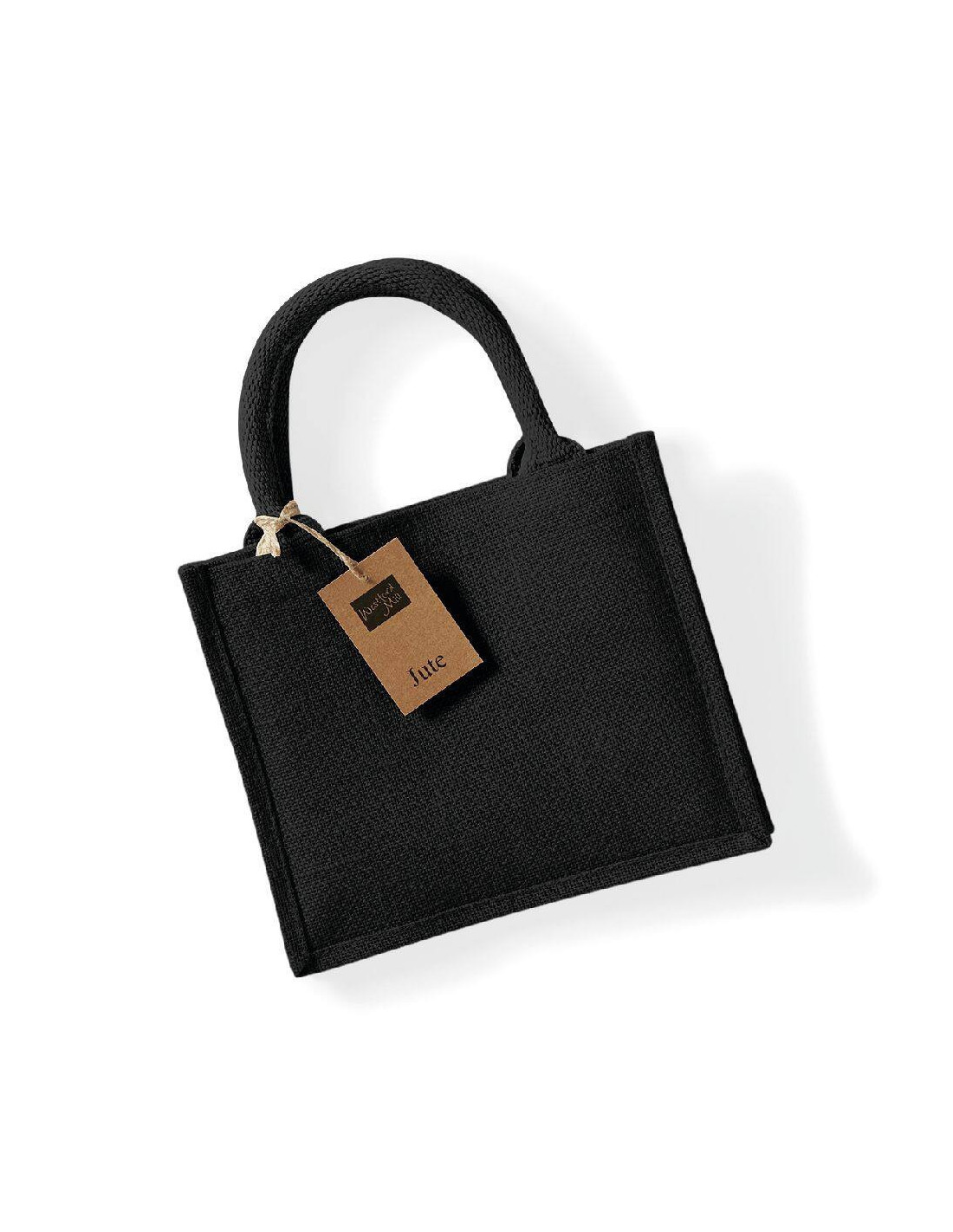 Petit sac personnalisé en toile de jute "MINI" | SIP19