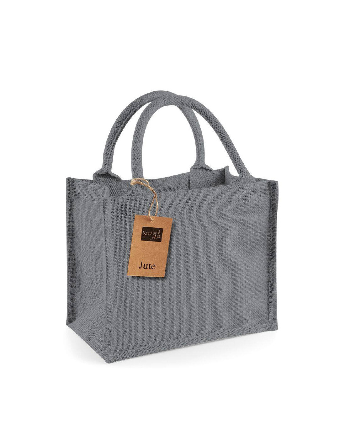 Petit sac personnalisé en toile de jute "MINI" | SIP19