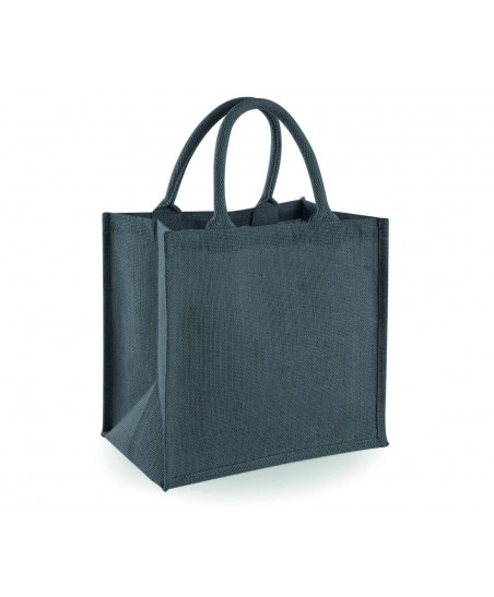 Grand sac shopping en jute naturelle personnalisé | SIP19