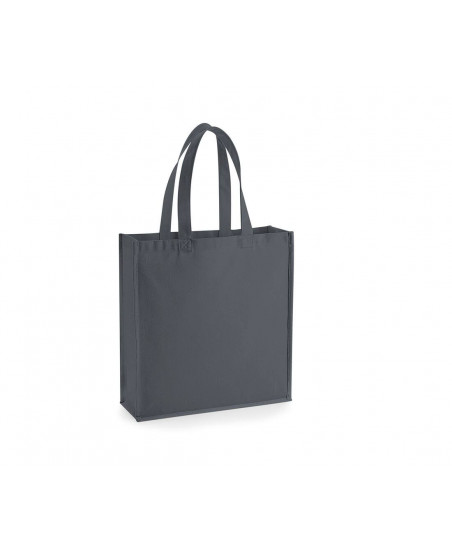 Tote-bag publicitaire en coton Canvas bicolore 400G "TYROL" | SIP19