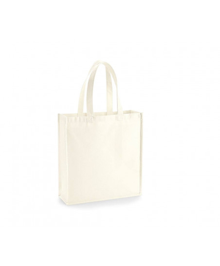 Tote-bag publicitaire en coton Canvas bicolore 400G "TYROL" | SIP19
