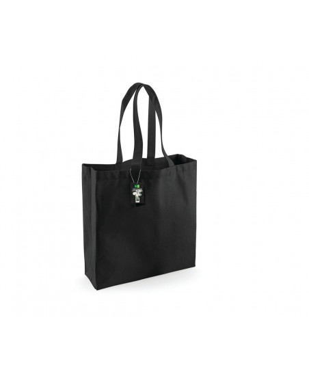 Tote-bag Fairtrade en coton Canvas à personnaliser 400G "SAISI" | SIP19