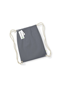 Sac à dos à ficelles personnalisable en coton bio 340G "CANDE" | SIP19