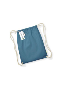 Sac à dos à ficelles personnalisable en coton bio 340G "CANDE" | SIP19