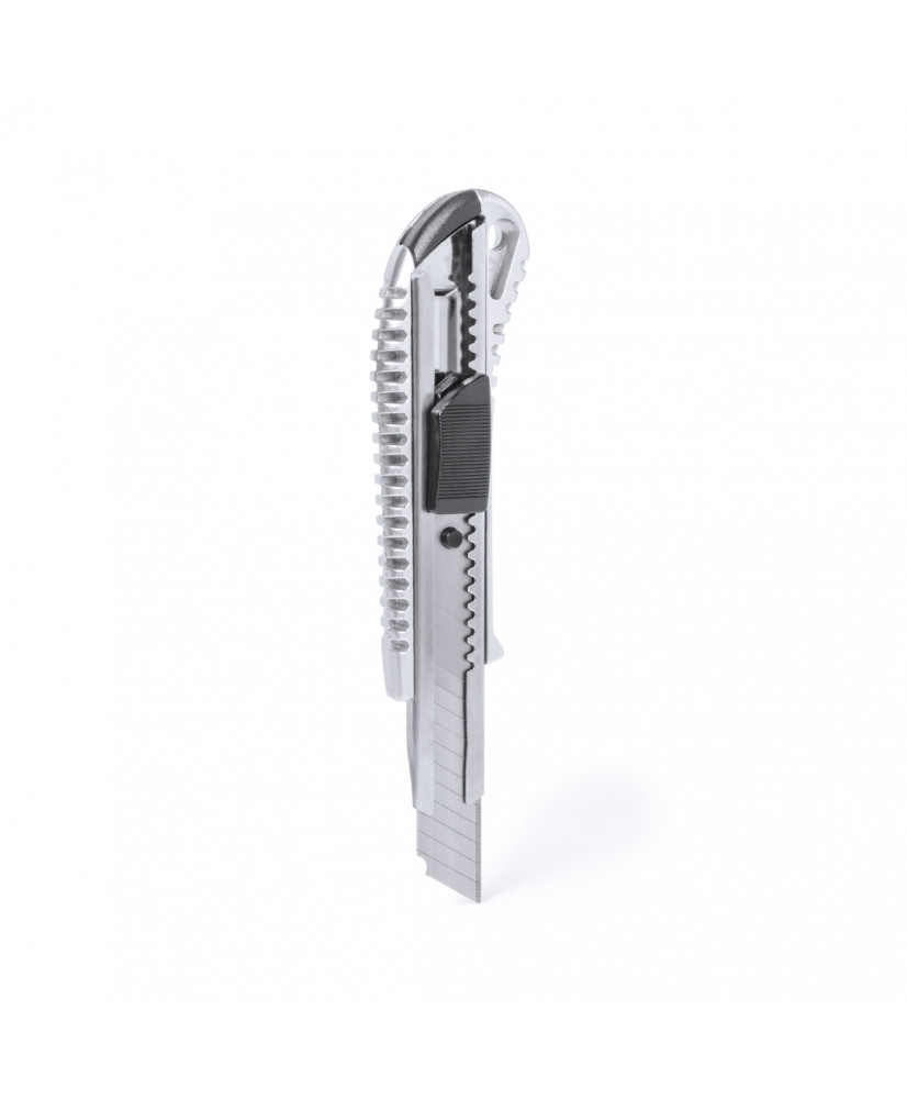 CUTTER RÉTRACTABLE PERSONNALISÉ EN ALUMINIUM "GRUESLY"