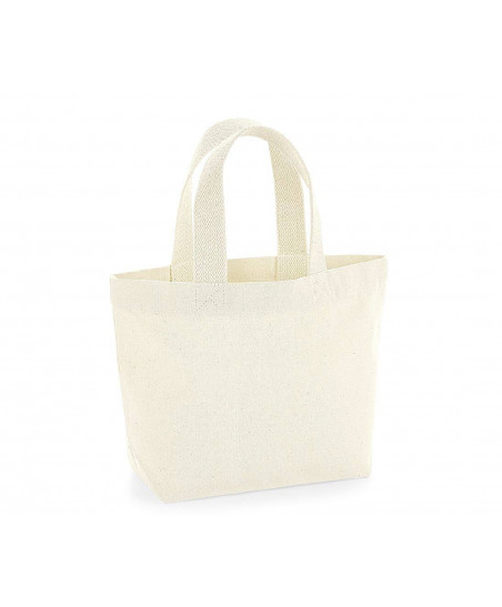 Petit sac personnalisable en coton bio 340G "MILAN" | SIP19
