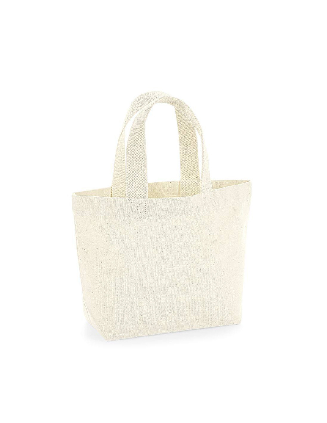 Petit sac personnalisable en coton bio 340G "MILAN" | SIP19