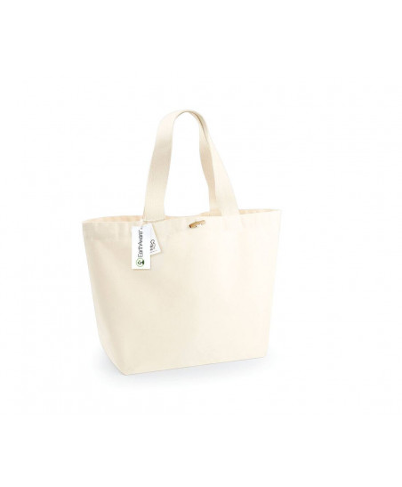 Grand sac personnalisé en coton Canvas bio 340G "GOGUE" | SIP19